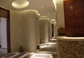 最新中式spa会所装饰品装修效果图片