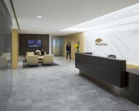 大型公司办公室前台设计效果图片