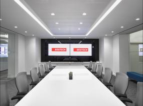 办公室会议室高隔断装修图片