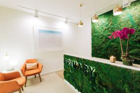 混搭风格办公室前台设计图