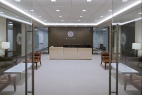 办公室前台装修设计图