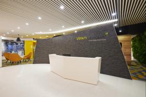 写字楼前台吊灯设计图片