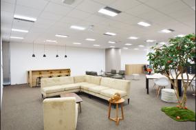 现代简约办公室风格吊顶效果图