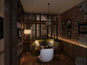 咖啡厅窗户设计装修效果图片