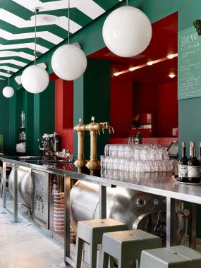 时尚混搭风格酒吧装修设计