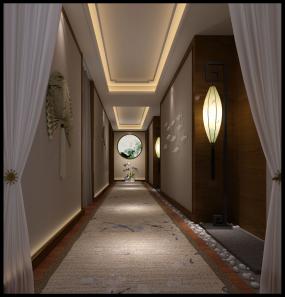 美容门面室内柜子装修图