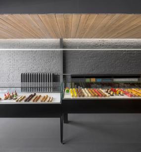 蛋糕店室内灯泡装修效果图