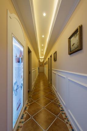 美容院室内窗帘装修效果图片欣赏