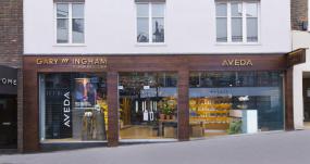 美发店隔断装修效果图片