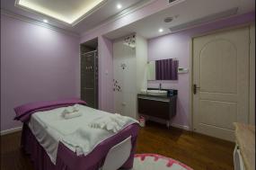 美容院装饰吊顶室内效果图