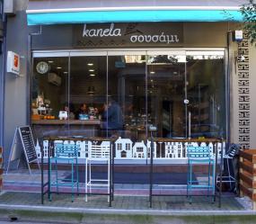 国外蛋糕店门面室内装修效果图片