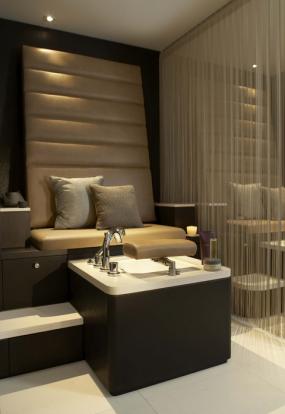 美容店面沙发靠背装修图片