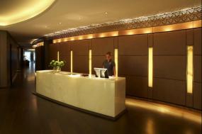 美容店面前台设计装修图片