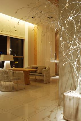 现代美容院室内装饰效果图片