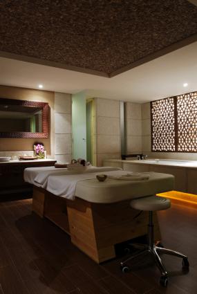 时尚现代美容院室内洗头房效果图