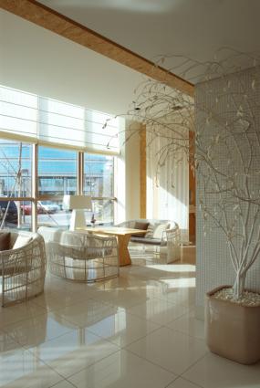 美容院装饰室内过道设计效果图欣赏