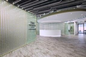 大型公司前台设计效果图片