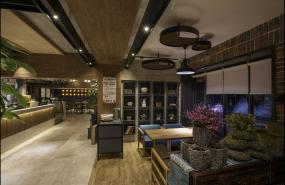 咖啡厅吧台装修效果图片欣赏