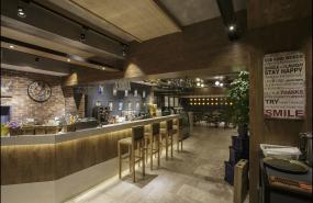 国外咖啡厅吧台设计效果图片大全