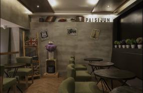 国外咖啡厅吧台设计效果图片2018