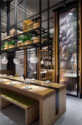 高档设计饭店装修效果图