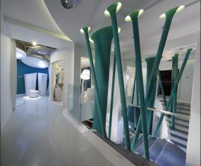 最新美容院室内设计装修效果图片