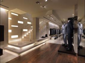 大型商场男装店装修图片