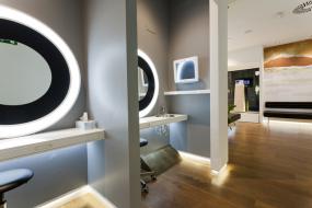 眼镜店面室内吊灯装修效果图大全2018图片