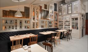 咖啡厅餐馆店面装修效果图