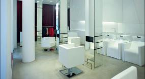 普通美发店门面装修图大全