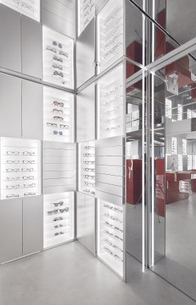 眼镜店装修实景图欣赏