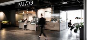 奶茶店室内吊顶装饰装修效果图片