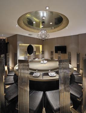 现代时尚风格火锅店装修效果图