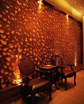 美容门面装修设计风格图片欣赏