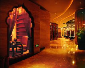 高档美容门面装修风格效果图片