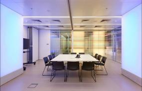 高层写字楼房间室内装修效果图