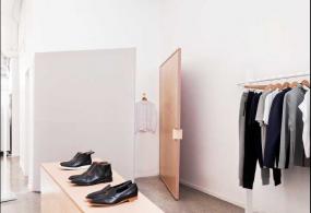 韩国服装店男装专卖店设计装修效果图