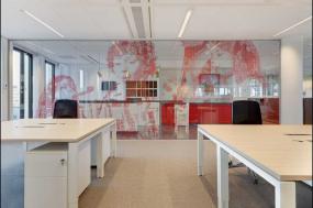 2018写字楼室内隔断装修效果图片