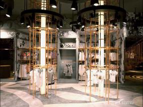 品牌童装店门面室内装修案例图片