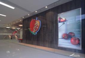 现代简约建筑风格童装店招牌效果图