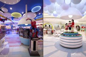 童装店室内展示设计效果图