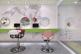 时尚美发店装修风格效果图片