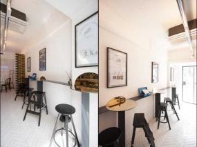 2018时尚设计风格奶茶店装修图