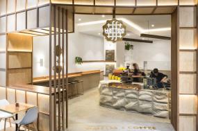 室内设计现代简约风格奶茶店装修图片