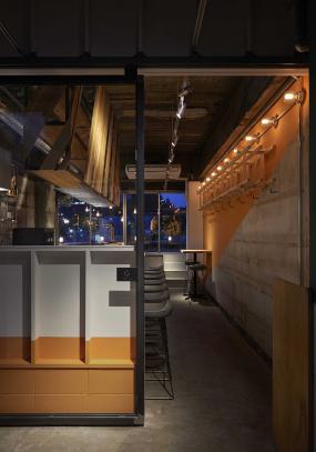 室内设计现代简约风格奶茶店装修设计图