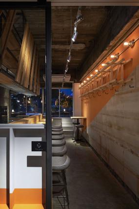 室内设计现代简约时尚风格奶茶店装修图