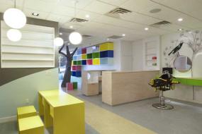 60平米美发店装修效果图片