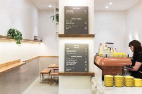 奶茶店装修效果图室内设计现代简约风格