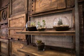 奶茶店橱窗装修效果图片