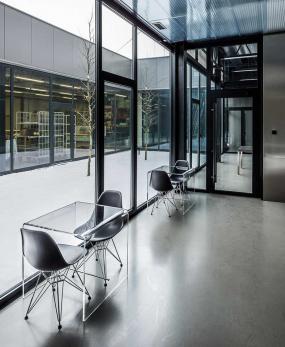 简欧式风格办公室屏风隔断